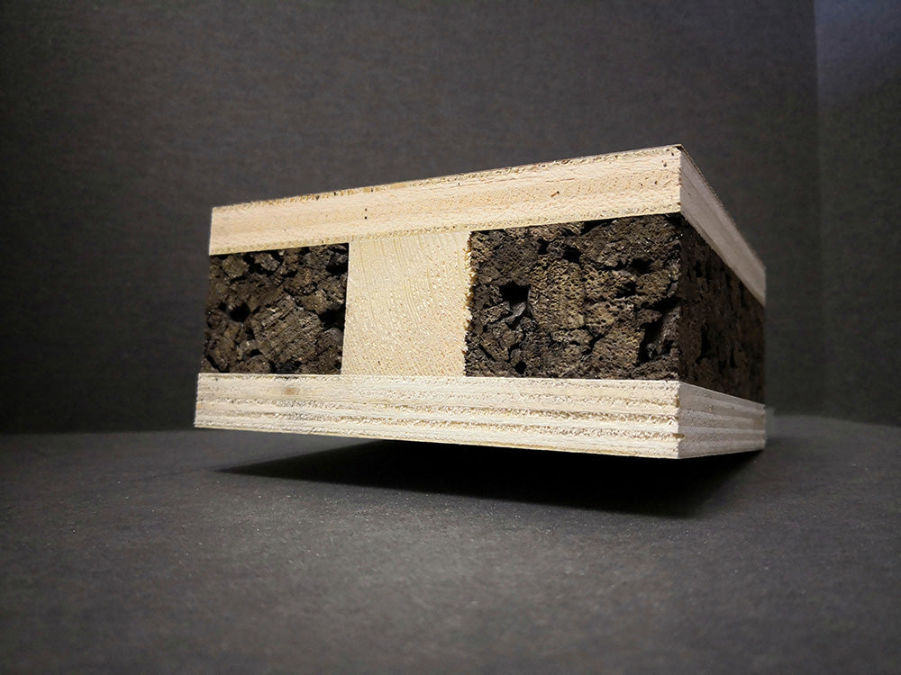 Vægmodul 1250 x 2500 mm